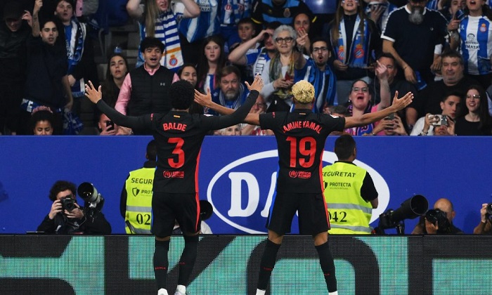 FC Barcelona ponovno je osvojila prvenstvo na domaćem stadionu RCD Espanyola